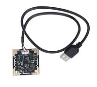 XTevu 2MP Camera Module 105° View 1080P USB Camera Module Mini Webcam Board Photosensitive Chip PS5268 for Windows, L1nux, Andr0id and Mac OS