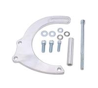 XTevu Alternator Bracket Kit, Water Pump Mount Pulley Support Replacement for Small Block, CNC Aluminum Long Style Passenger Side