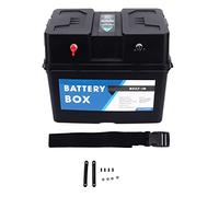 XTevu, Battery Box Power Inverter, 12V to Trolling Motor Supply Unit 500W Portable Battery Center for RV Trailer Car