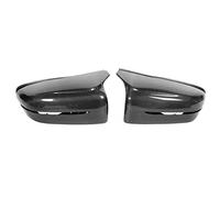 XTevu Car Mirror Cover, Door Side Wing Trim, Carbon Fiber Rear Viewer Protector Shell, Fit for M5 F90 2018-2020 LHD, Vehicle Mirror Cap, Side Mirror Guard