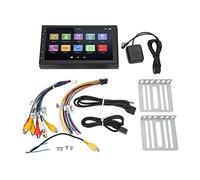 XTevu Car Multimedia Player, 7in Radio DVD System, Universal GPS Navigation Unit, WIFI Android 9.1 Replacement, Compatible with Nissan Vehicles, In Dash Car Stereo System