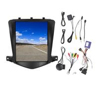 XTevu Car Stereo, 9.7in 2 Din Multimedia Player with WiFi Bluetooth GPS Navigation Touch Screen, Car Radio Replacement for Cruze J300 2008 2012