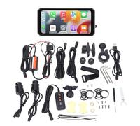 XTevu Dash Cam, Motorcycle Camera, 2K Front Rear Recorder, IP67 Dashcam, Tire Pressure Monitoring System