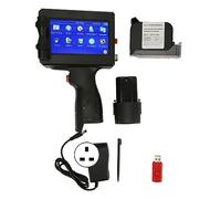 XTevu Inkjet Printer, Handheld Portable Printer with 4.3in LCD Touch Screen and 3 Accuracy Levels, DIY Printer Supporting 28 Languages