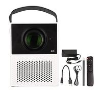 XTevu Mini Projector, 1080P Wireless Bluetooth Projector with Touch Interaction 2GB RAM 32GB ROM and 100ANSI LM, Portable Smart Video Projector