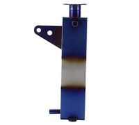 XTevu Oil Catch Can, Coolant Reservoir Tank Compatible With Universal Auto Parts, 500ML Square Aluminium Alloy Radiator Overflow Container