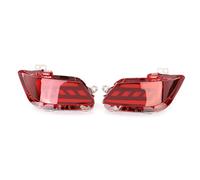 XTevu Rear Bumper Reflector Light, Car LED Tail Lamp Compatible with Toyota 2016-2018, Vehicle Rear LED Brake Light Replacement Pair