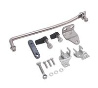 XTevu Remote Control Kit, Outboard Motor Control Assembly, Compatible with 30HP 25HP 61N 69P 69S 61T Series Outboard, 689-48501-21-4D Stainless Steel Replacement, Marine Throttle C