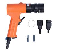 XTevu Rivet Nut Gun, Pneumatic Riveter Tool, Air Rivnut Pull Setter, KV-804BF with 5 16in 3 8in Mandrels, Pneumatic Riveting Tool for Metal Assembly
