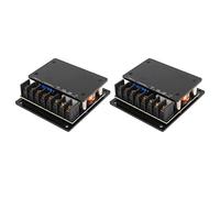 XTevu Speaker Frequency Divider, Audio Crossover 2 Way Unit, 120W Overcurrent Protection for Car Sound System, 2Pcs Universal Replacement