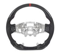XTevu Steering Wheel, Carbon Fiber Wheel Compatible with Ranger P703 2024 Onwards, Racing Steering Wheel, Perforated Leather Red Stitch Wheel