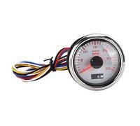 XTevu Tachometer Gauge, RPM Meter Compatible with Motorcycle Truck Boat 9-30V, 52mm Pointer Tachometer, Gasoline Engine RPM Gauge Panel