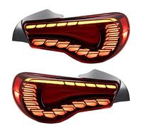 XTevu Tail Lights, LED Brake Lamps Turn Signal Assembly, Compatible with Subaru 2012 2021, GTS Dynamic Rear Light Replacement (Red)