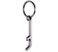 XTHEL Titanium Keyring Beer Bottle Opener Stainless Steel with Keyring