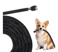Xthrotsenk 5M Dog and Cat Cord Protector 3/8inch Flexible Wire Loom Tubing Cable Sleeve Cable Management Sleeve Protects Cables from Pets Chewing for USB, Audio, Power, and Video Cords