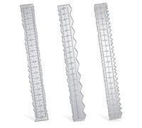 Xthrotsenk Irregular Edge Ruler with Jagged Deckle Edge Ruler 3 Types