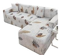 XTHY Corner Sectional Couch Sofa/Covers L Shape Blue/Beige/Grey Right/Left Sofa Protector Set Soft Super Stretch L-Type Polyester Fabric Sofa Slipcovers Chaise U Shaped For Living Room Cats