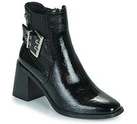 Xti Low Ankle Boots 144315-BLACK in Black 6