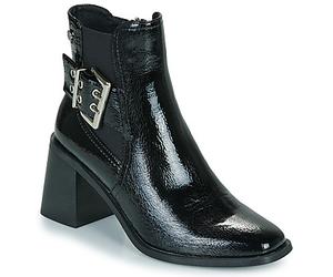 Xti Low Ankle Boots 144315-BLACK in Black 6