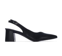 XTI Women Elegant Chanel Heels Ankle Boots Block Heel Vegan Black EU 36-41