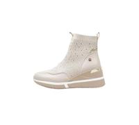 XTI Women's 141701 Buttoned Sneakers, Beige, 7.5 UK