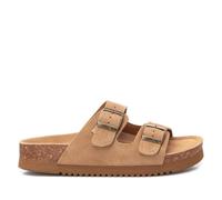 XTI Women's 14255201 Flat Sandal, Camel 74, 3.5 UK