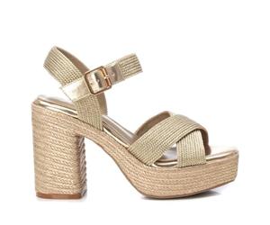 XTI Women's 14274101 Wedge Sandal, Gold 62, 6.5 UK