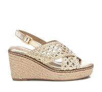 XTI Women's 142746 Wedge Sandal, Gold, 6.5 UK