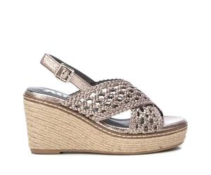 XTI Women's 14274602 Wedge Sandal, Lead, 5 UK