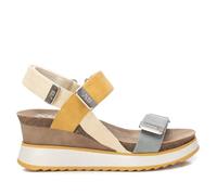 XTI Women's 14282201 Wedge Sandals, Yellow 34, 7 UK