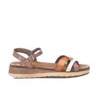XTI Women's 14284801 Flat Sandal, Beige 18, 6.5 UK