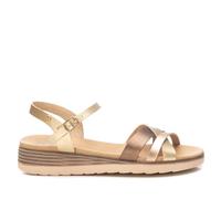 XTI Women's 14285204 Flat Sandal, Gold 54, 6 UK
