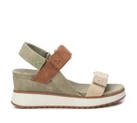 XTI Women's 143848 Sandal, Khaki 46, 6 UK