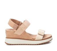 XTI Women's 14384802 Sandal, Taupe 06, 7.5 UK