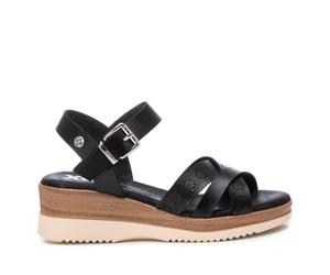 XTI Women's 14385104 Sandal, Black 66, 7.5 UK