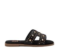 XTI Women's 144016 Sandal, Black/White, 4 UK