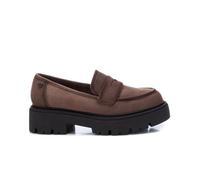 Xti Women's Brown Suede Vegan Moccasin Winter Shoes Size 38