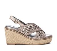 XTI Women's Modern Wedge Sandal, Lead, 7.5 UK