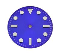 XTINKOPW 1pc 28.5mm Dial Black Coffee Orange Turquoise White Purple Light Blue Deep Blue NH35 Luminous Dial Suitable for NH35/36 Movement(NO.50)