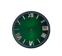 XTINKOPW 1pc 28.5mm Roman Numerals NH35 Watch Dial Suitable NH35 Movement Mod Dial Date Windows Vintage Man Watch(A8)