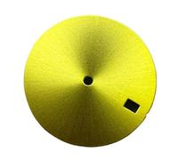 XTINKOPW 1pc 28.5mm Sunburst Watch Dial Black Silver Blue Red Green Orange Pink Faces Fit NH35 NH36 Movement Accessories (Yellow)