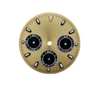XTINKOPW 1pc 29MM Diameter Sterile Watch Dial Modified Green LUme Dial for VK63 Movement Accessories Watch Parts for Wristwatch(A8)