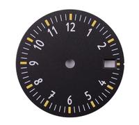 XTINKOPW 1pc 29mm Green Luminous Watch Dial FIT NH35 NH36 Movement Watch Parts Sterile Dial(C)