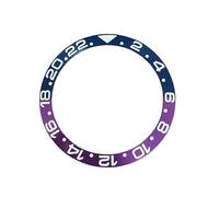 XTINKOPW 1pc 30.5mm-38mm Watch Bezel Aluminium Digital Watch Inserts Conversion Accessories for 40MM Cases(Blue Purple)
