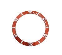 XTINKOPW 1pc 30.5mm-38mm Watch Bezel Aluminium Digital Watch Inserts Conversion Accessories for 40MM Cases(Orange)
