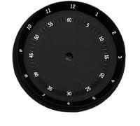 XTINKOPW 1pc 31.8MM Watch Dial No Luminous for NH35 Movement Watch Face Water Resistant Literature Modification Accessories(Black White)