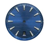 XTINKOPW 1pc 33.5mm Dial Fit NH36 NH35 Movement Mechanical Black Blue White(04)