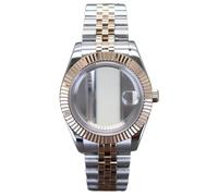 XTINKOPW 1pc 36mm 40mm Luxury Watch Cases Silver Rose Gold Strap for Day Date NH35 NH36 NH34/38 8215 Movement 28.5mmDial(Rose Gold 1,40mm Miyota 8215)