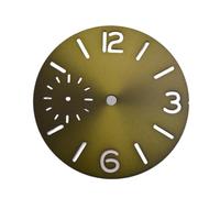 XTINKOPW 1pc 37mm Watch Dial Black White Blue Green Dial Green Luminous Dial Fit ETA 6497 Seagull ST3600 Movement(R)