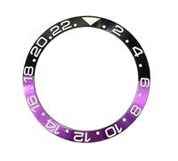 XTINKOPW 1pc 38mm Black Purple Blue Watch Bezel(24 BLACK PURPLE)